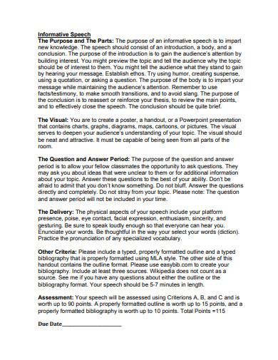 Informative Thesis Statement Examples 的图像结果