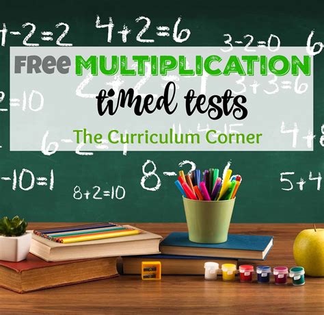 Image result for Multiplication Math Test