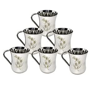 Buy Radhy Selling Stainless Steel Light Weight Tea/Coffee Cup, Payali ...