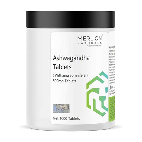 Ashwagandha Extract Tablets | Withania somnifera | 500mg