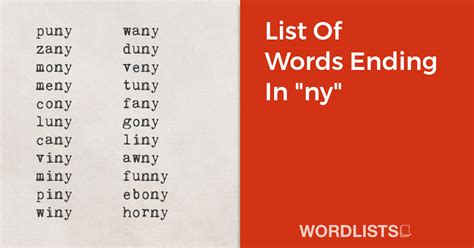 List Of Words Ending In "oy"