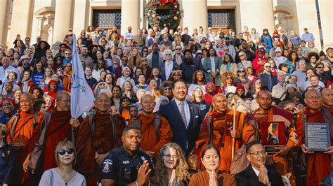 Buddhist monks visit Mississippi as part of 2,300-mile trek to ...