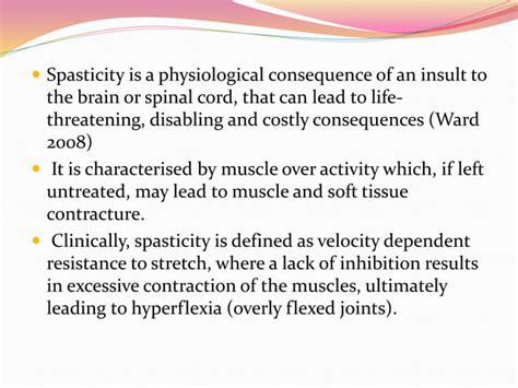 Image result for Spasticity Explained