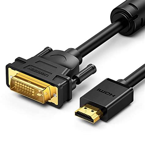 Antephant HDMI to DVI 4K 10Ft Audio Cable High Speed 18Gbps Support 4K ...