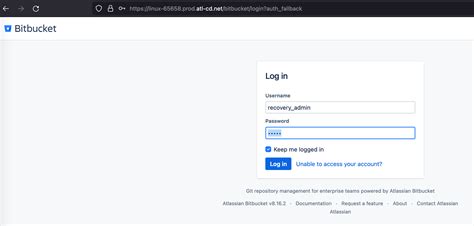 Bitbucket Login error "The Response has an InResponseTo attribute ...