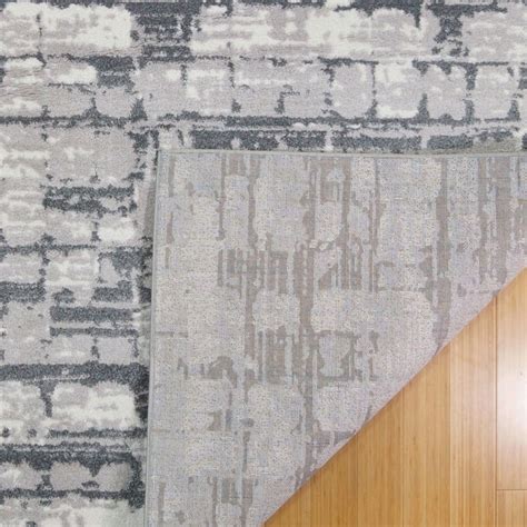 GERTMENIAN Bowery 8 X 10 (ft) Gray Indoor Medallion Area Rug at Lowes.com