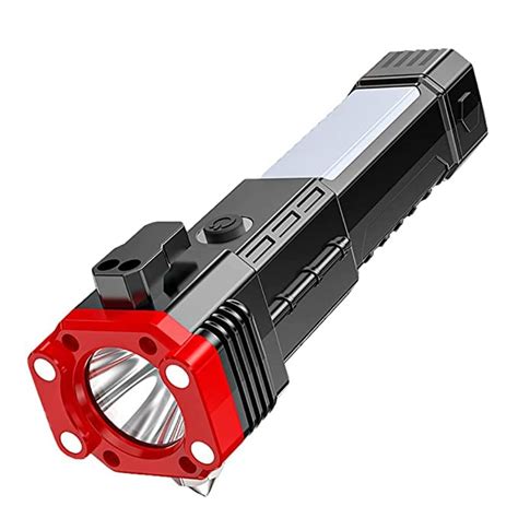 HESHIV Multifunction Portable Led Flashlight with Power Bank ...