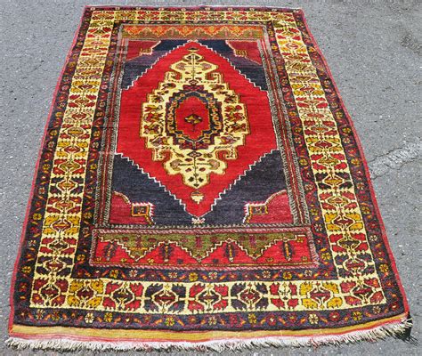Anatolian Turkish Yahyali Konya Village Rug — 6 ft. 6 in. by 4 ft. 3 in ...