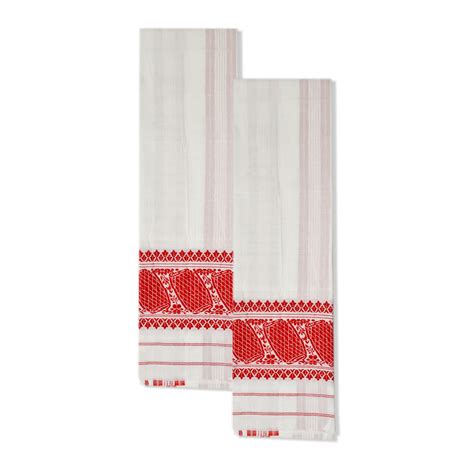Assamese Dhool Design Poly Cotton Dhool Design Assamese Gamcha for Men ...