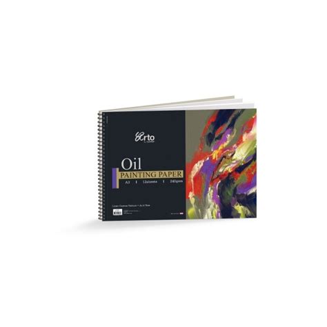 htconline.in| Campap Arto Oil Painting Paper A3 12 Sheets 240gsm (Spiral)