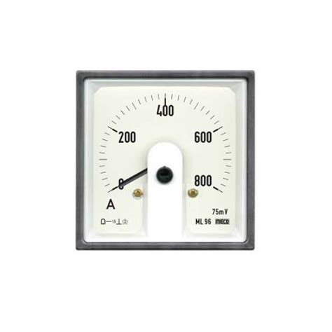 MECO DC MOVING COIL DIN PANEL AMMETER & VOLTMETERS ML96 DC | Buy Online ...