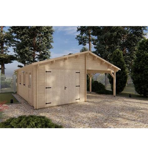 Garage With Carport 6,8 M X 5,6 M | Factory Sale