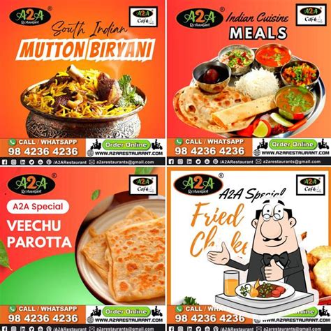 A2A Restaurant, Coimbatore - Restaurant menu, prices and reviews