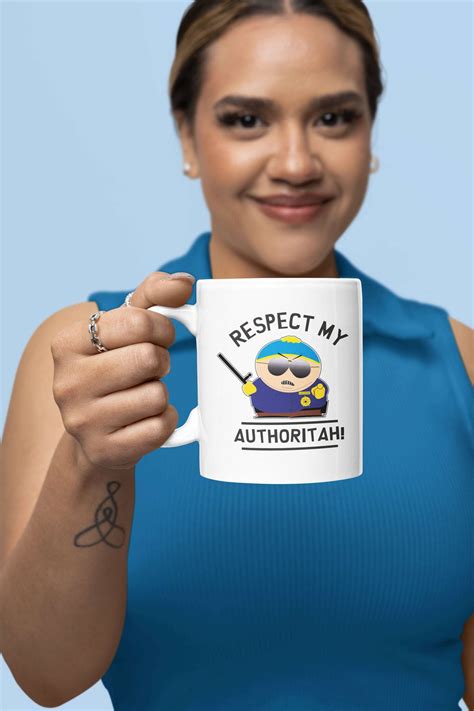 South Park Cartman 'Respect My Authoritah!' Mug | Misty-UK