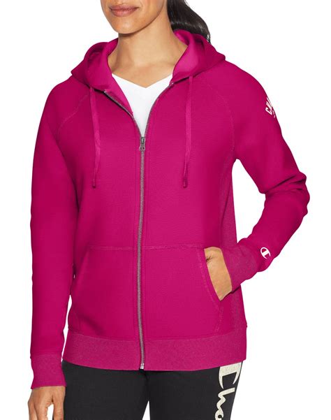W9536G - Champion Womens Heritage Fleece Full Zip Hoodie
