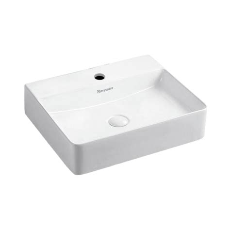 Parryware - Table Top Rectangle White Wash Basin - Imperial - C891M by ...