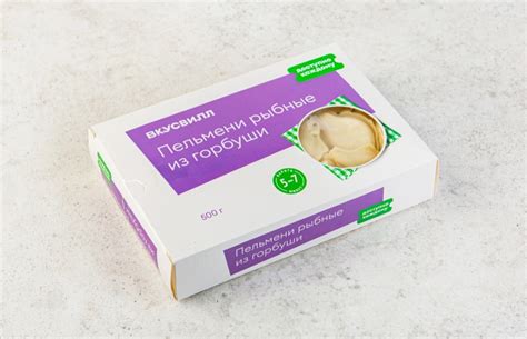 Пельмени ВкусВилл Пельмени рыбные из горбуши | отзывы