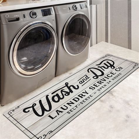 EARTHALL Laundry Room Rug, Farmhouse Laundry Rugs for Laundry Room ...
