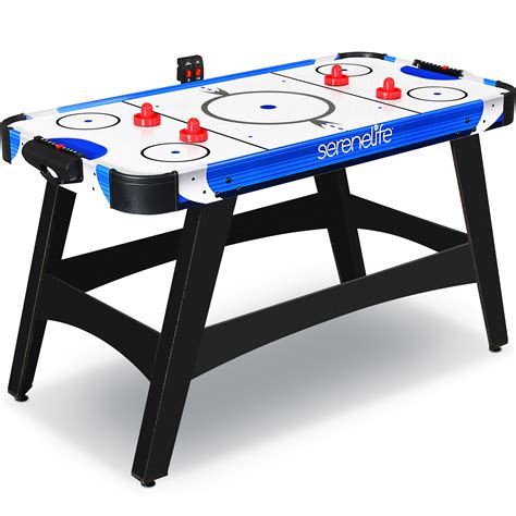 Serenelife 54'' 4 -Player Air Hockey Table with Digital Scoreboard and ...