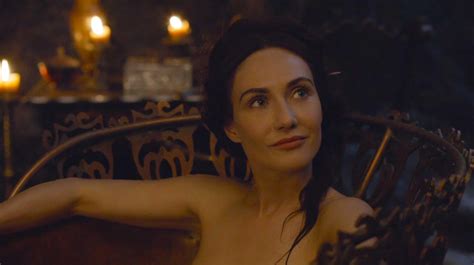 Games of Thrones: Melisandre actor Carice Van Houten says nudity is 'still taboo, whereas ...
