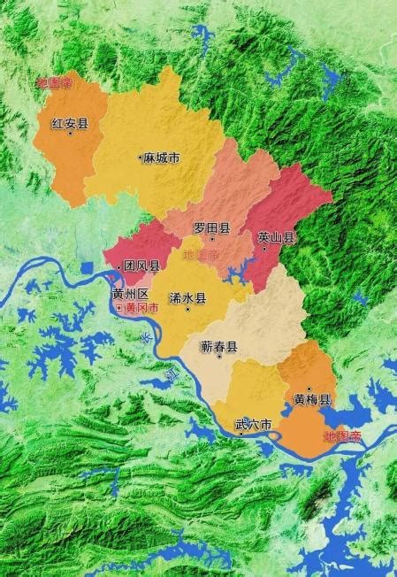 黄冈市的区划调整，湖北省的第4大城市，为何有10个区县？