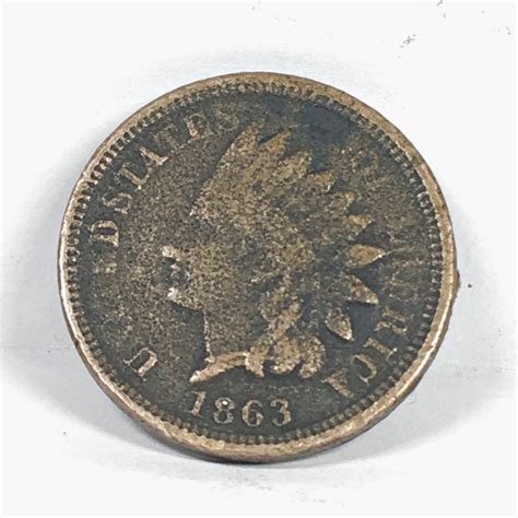 1863 Indian Head Cent | Property Room