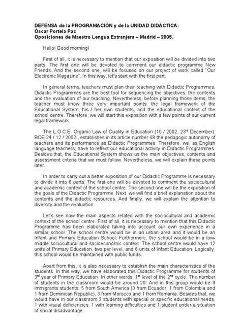 Image result for Defensa Programacion Ingles