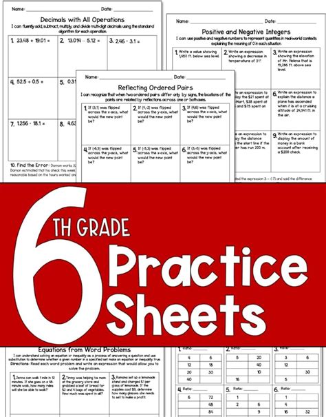 Image result for 6th Grade Math Lessons Free