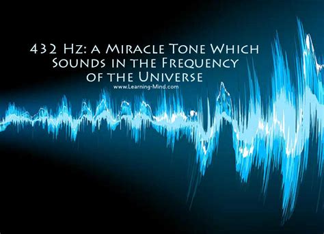 What the 432 hz “Miracle Tone” Sounds Like (Listen): a Healing ...
