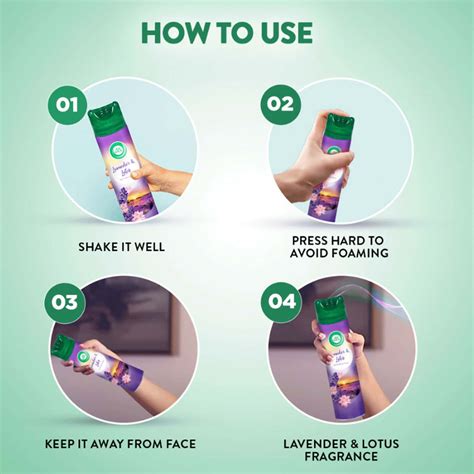 Buy AIR WICK ROOM AIR FRESHENER SPRAY - LAVENDER & LOTUS 245 ML Online ...