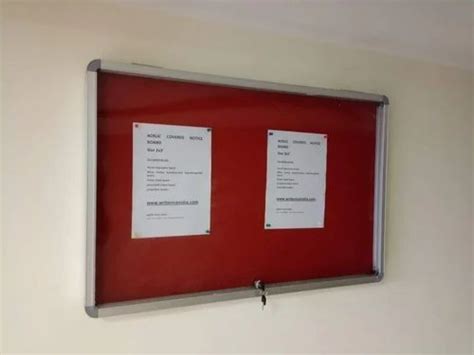 Notice Board - Acrylic Cover Notice Board Manufacturer from Bengaluru