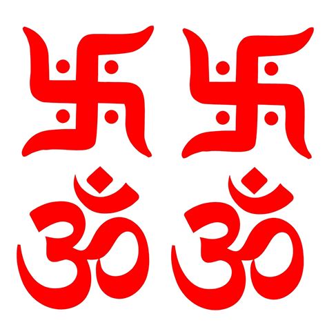 om swastik Sticker for Car Sticker (Pack of 4) Car & Bike Sticker ...