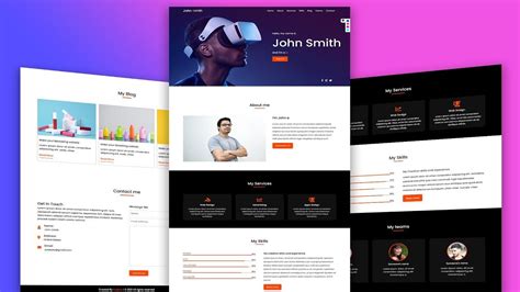 Image result for Build a Personal Portfoil Website Using HTML and CSS