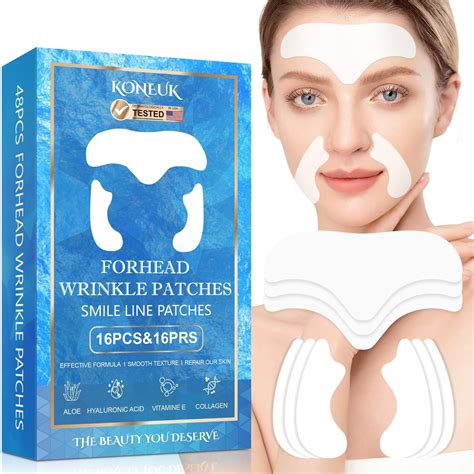 Amazon.com: Rinycwa Reusable Silicone Face & Neck & Chest Wrinkle Patches Set - Forehead ...