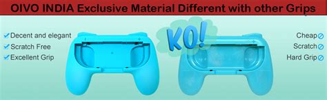 OIVO INDIA X DOBE Nintendo Switch More Comfortable Joy-Con Controller ...