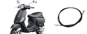 WHEEL DRIVE Compatible with Piaggio Vespa 150 B4 Speedometer Cable Disk ...