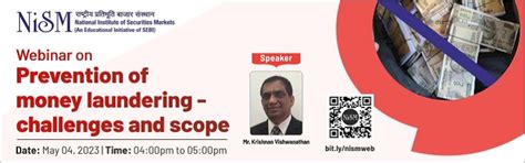 Webinar on “ Prevention of Money Laundering – Challenges and Scope ...