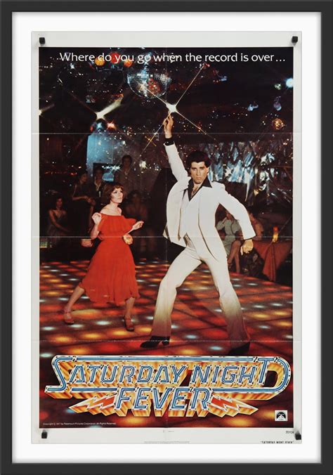 Saturday Night Fever Movie Poster
