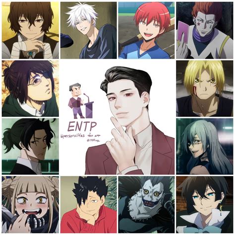 ENTP in anime!!! | Kişilik tipleri, Kişilik, Psikolog