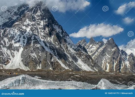 K2 Peak the 2nd Highest Peak in the World Stock Image - Image of 8000er ...