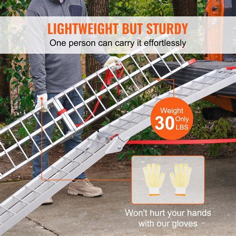 VEVOR 2-Pieces Aluminum Ramps 1500 lbs. Load 89 in. x 12 India | Ubuy