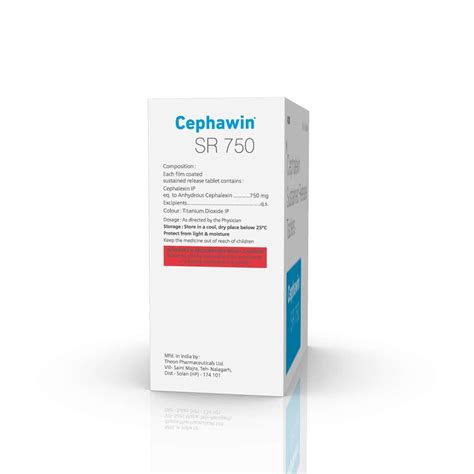 Buy Cephawin Sr 750 MG Tablet (6) Online at Flat 15% OFF | PharmEasy