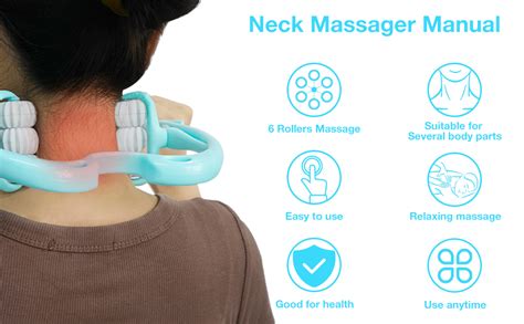 Mishrit 6 Wheel Dual Pressure Point Cervical Neck Massager|Pinpoint ...