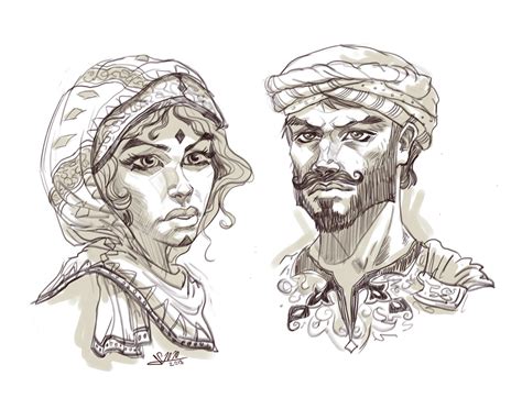 Character design sketches on Behance