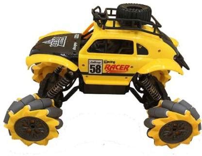 Toyvala Riveting RC Steel Cavalry Drift Car, with Powerful 4WD 360 ...