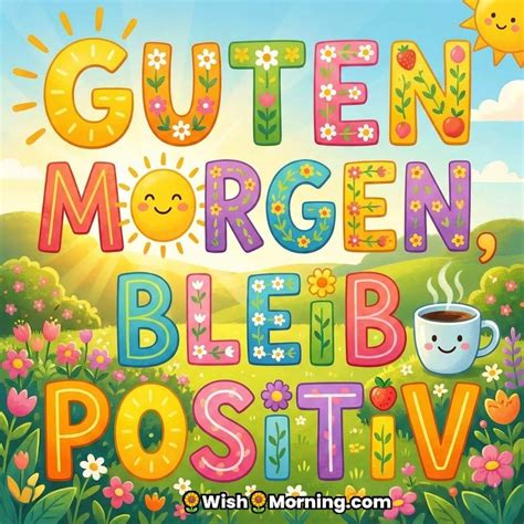 Good Morning German Wishes for a Bright Joyful Day - Wish Morning