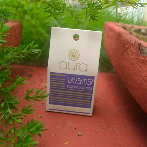 Lavender 10 Incense Incense Pyramid – Aura Experience Store