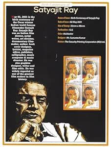Aranyak Hobby® Bangladesh 2021 Birth Centenary of Satyajit Ray Rare ...