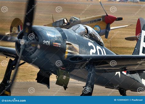 Grumman Bearcat F8F. American Single Engine Fighter. the Last Piston ...