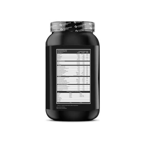 Carbamide Forte Whey Isolate Matrix Protein Powder Cookies and Cream ...